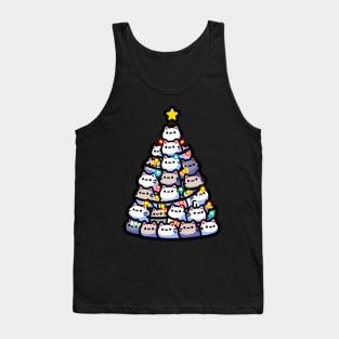 merry catsmas Tank Top